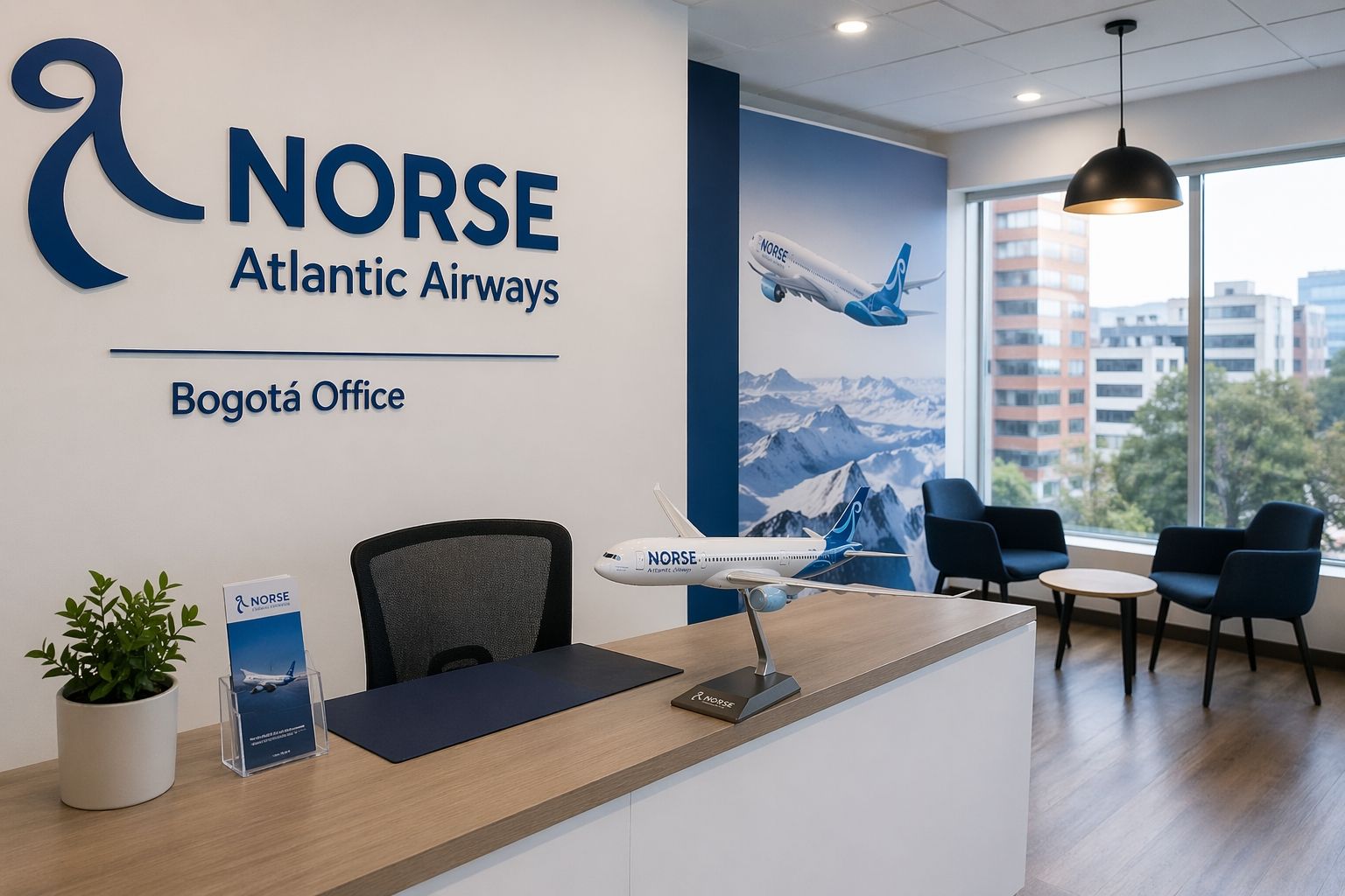 Norse Atlantic Airways Bogotá Office +1-833-641-1988